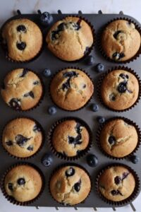 Easy Blueberry Muffins